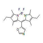 2,8-Diethyl-5,5-difluoro-1,3,7,9-tetramethyl-10-(5-oxazolyl)-5H-dipyrrolo[1,2-c:2’,1’-f][1,3,2]diazaborinin-4-ium-5-uide