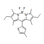 2,8-Diethyl-5,5-difluoro-1,3,7,9-tetramethyl-10-(4-methyl-2-thienyl)-5H-dipyrrolo[1,2-c:2’,1’-f][1,3,2]diazaborinin-4-ium-5-uide