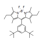 10-(3,5-Di-tert-butylphenyl)-2,8-diethyl-5,5-difluoro-1,3,7,9-tetramethyl-5H-dipyrrolo[1,2-c:2’,1’-f][1,3,2]diazaborinin-4-ium-5-uide