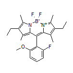 2,8-Diethyl-5,5-difluoro-10-(2-fluoro-6-methoxyphenyl)-1,3,7,9-tetramethyl-5H-dipyrrolo[1,2-c:2’,1’-f][1,3,2]diazaborinin-4-ium-5-uide