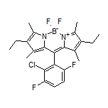 10-(2-Chloro-3,6-difluorophenyl)-2,8-diethyl-5,5-difluoro-1,3,7,9-tetramethyl-5H-dipyrrolo[1,2-c:2’,1’-f][1,3,2]diazaborinin-4-ium-5-uide