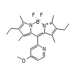 2,8-Diethyl-5,5-difluoro-10-(4-methoxy-2-pyridyl)-1,3,7,9-tetramethyl-5H-dipyrrolo[1,2-c:2’,1’-f][1,3,2]diazaborinin-4-ium-5-uide