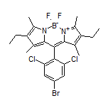 10-(4-Bromo-2,6-dichlorophenyl)-2,8-diethyl-5,5-difluoro-1,3,7,9-tetramethyl-5H-dipyrrolo[1,2-c:2’,1’-f][1,3,2]diazaborinin-4-ium-5-uide