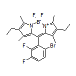 10-(6-Bromo-2,3-difluorophenyl)-2,8-diethyl-5,5-difluoro-1,3,7,9-tetramethyl-5H-dipyrrolo[1,2-c:2’,1’-f][1,3,2]diazaborinin-4-ium-5-uide