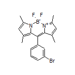 10-(3-Bromophenyl)-5,5-difluoro-1,3,7,9-tetramethyl-5H-dipyrrolo[1,2-c:2’,1’-f][1,3,2]diazaborinin-4-ium-5-uide