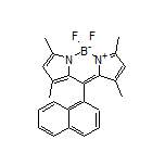 5,5-Difluoro-1,3,7,9-tetramethyl-10-(1-naphthyl)-5H-dipyrrolo[1,2-c:2’,1’-f][1,3,2]diazaborinin-4-ium-5-uide