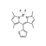 5,5-Difluoro-1,3,7,9-tetramethyl-10-(2-thienyl)-5H-dipyrrolo[1,2-c:2’,1’-f][1,3,2]diazaborinin-4-ium-5-uide