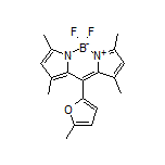 5,5-Difluoro-1,3,7,9-tetramethyl-10-(5-methyl-2-furyl)-5H-dipyrrolo[1,2-c:2’,1’-f][1,3,2]diazaborinin-4-ium-5-uide