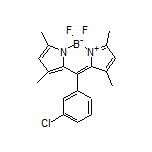 10-(3-Chlorophenyl)-5,5-difluoro-1,3,7,9-tetramethyl-5H-dipyrrolo[1,2-c:2’,1’-f][1,3,2]diazaborinin-4-ium-5-uide