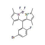 10-(5-Bromo-2-fluorophenyl)-5,5-difluoro-1,3,7,9-tetramethyl-5H-dipyrrolo[1,2-c:2’,1’-f][1,3,2]diazaborinin-4-ium-5-uide