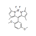 10-(2,5-Dimethoxyphenyl)-5,5-difluoro-1,3,7,9-tetramethyl-5H-dipyrrolo[1,2-c:2’,1’-f][1,3,2]diazaborinin-4-ium-5-uide