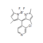 10-(3-Chloro-4-pyridyl)-5,5-difluoro-1,3,7,9-tetramethyl-5H-dipyrrolo[1,2-c:2’,1’-f][1,3,2]diazaborinin-4-ium-5-uide