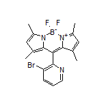 10-(3-Bromo-2-pyridyl)-5,5-difluoro-1,3,7,9-tetramethyl-5H-dipyrrolo[1,2-c:2’,1’-f][1,3,2]diazaborinin-4-ium-5-uide