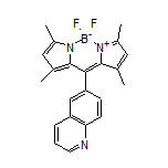 5,5-Difluoro-1,3,7,9-tetramethyl-10-(6-quinolyl)-5H-dipyrrolo[1,2-c:2’,1’-f][1,3,2]diazaborinin-4-ium-5-uide