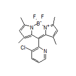 10-(3-Chloro-2-pyridyl)-5,5-difluoro-1,3,7,9-tetramethyl-5H-dipyrrolo[1,2-c:2’,1’-f][1,3,2]diazaborinin-4-ium-5-uide