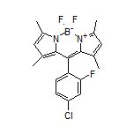 10-(4-Chloro-2-fluorophenyl)-5,5-difluoro-1,3,7,9-tetramethyl-5H-dipyrrolo[1,2-c:2’,1’-f][1,3,2]diazaborinin-4-ium-5-uide