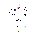 10-(3-Bromo-4-methoxyphenyl)-5,5-difluoro-1,3,7,9-tetramethyl-5H-dipyrrolo[1,2-c:2’,1’-f][1,3,2]diazaborinin-4-ium-5-uide