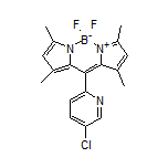 10-(5-Chloro-2-pyridyl)-5,5-difluoro-1,3,7,9-tetramethyl-5H-dipyrrolo[1,2-c:2’,1’-f][1,3,2]diazaborinin-4-ium-5-uide