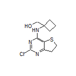 [1-[(2-Chloro-6,7-dihydrothieno[3,2-d]pyrimidin-4-yl)amino]cyclobutyl]methanol