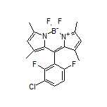 10-(3-Chloro-2,6-difluorophenyl)-5,5-difluoro-1,3,7,9-tetramethyl-5H-dipyrrolo[1,2-c:2’,1’-f][1,3,2]diazaborinin-4-ium-5-uide