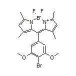 10-(4-Bromo-3,5-dimethoxyphenyl)-5,5-difluoro-1,3,7,9-tetramethyl-5H-dipyrrolo[1,2-c:2’,1’-f][1,3,2]diazaborinin-4-ium-5-uide