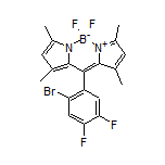 10-(2-Bromo-4,5-difluorophenyl)-5,5-difluoro-1,3,7,9-tetramethyl-5H-dipyrrolo[1,2-c:2’,1’-f][1,3,2]diazaborinin-4-ium-5-uide