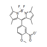 5,5-Difluoro-10-(4-methoxy-3-nitrophenyl)-1,3,7,9-tetramethyl-5H-dipyrrolo[1,2-c:2’,1’-f][1,3,2]diazaborinin-4-ium-5-uide