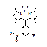 5,5-Difluoro-10-(3-fluoro-5-nitrophenyl)-1,3,7,9-tetramethyl-5H-dipyrrolo[1,2-c:2’,1’-f][1,3,2]diazaborinin-4-ium-5-uide