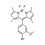 10-(4-Bromo-3-methoxyphenyl)-5,5-difluoro-1,3,7,9-tetramethyl-5H-dipyrrolo[1,2-c:2’,1’-f][1,3,2]diazaborinin-4-ium-5-uide