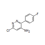 4-Amino-6-chloro-3-(4-fluorophenyl)pyridazine