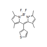 5,5-Difluoro-1,3,7,9-tetramethyl-10-(3-thienyl)-5H-dipyrrolo[1,2-c:2’,1’-f][1,3,2]diazaborinin-4-ium-5-uide