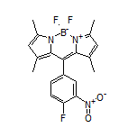 5,5-Difluoro-10-(4-fluoro-3-nitrophenyl)-1,3,7,9-tetramethyl-5H-dipyrrolo[1,2-c:2’,1’-f][1,3,2]diazaborinin-4-ium-5-uide