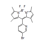 10-(5-Bromo-2-pyridyl)-5,5-difluoro-1,3,7,9-tetramethyl-5H-dipyrrolo[1,2-c:2’,1’-f][1,3,2]diazaborinin-4-ium-5-uide