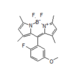 5,5-Difluoro-10-(2-fluoro-5-methoxyphenyl)-1,3,7,9-tetramethyl-5H-dipyrrolo[1,2-c:2’,1’-f][1,3,2]diazaborinin-4-ium-5-uide