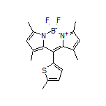 5,5-Difluoro-1,3,7,9-tetramethyl-10-(5-methyl-2-thienyl)-5H-dipyrrolo[1,2-c:2’,1’-f][1,3,2]diazaborinin-4-ium-5-uide