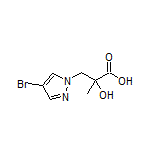 3-(4-Bromo-1-pyrazolyl)-2-hydroxy-2-methylpropanoic Acid