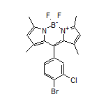 10-(4-Bromo-3-chlorophenyl)-5,5-difluoro-1,3,7,9-tetramethyl-5H-dipyrrolo[1,2-c:2’,1’-f][1,3,2]diazaborinin-4-ium-5-uide