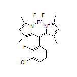 10-(3-Chloro-2-fluorophenyl)-5,5-difluoro-1,3,7,9-tetramethyl-5H-dipyrrolo[1,2-c:2’,1’-f][1,3,2]diazaborinin-4-ium-5-uide