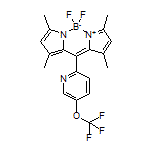 5,5-Difluoro-1,3,7,9-tetramethyl-10-[5-(trifluoromethoxy)-2-pyridyl]-5H-dipyrrolo[1,2-c:2’,1’-f][1,3,2]diazaborinin-4-ium-5-uide