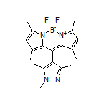 5,5-Difluoro-1,3,7,9-tetramethyl-10-(1,3,5-trimethyl-4-pyrazolyl)-5H-dipyrrolo[1,2-c:2’,1’-f][1,3,2]diazaborinin-4-ium-5-uide