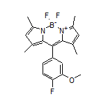 5,5-Difluoro-10-(4-fluoro-3-methoxyphenyl)-1,3,7,9-tetramethyl-5H-dipyrrolo[1,2-c:2’,1’-f][1,3,2]diazaborinin-4-ium-5-uide