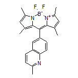 5,5-Difluoro-1,3,7,9-tetramethyl-10-(2-methyl-6-quinolyl)-5H-dipyrrolo[1,2-c:2’,1’-f][1,3,2]diazaborinin-4-ium-5-uide