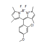 10-(2-Chloro-4-methoxyphenyl)-5,5-difluoro-1,3,7,9-tetramethyl-5H-dipyrrolo[1,2-c:2’,1’-f][1,3,2]diazaborinin-4-ium-5-uide