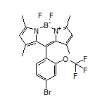 10-[4-Bromo-2-(trifluoromethoxy)phenyl]-5,5-difluoro-1,3,7,9-tetramethyl-5H-dipyrrolo[1,2-c:2’,1’-f][1,3,2]diazaborinin-4-ium-5-uide