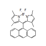 10-(9-Anthryl)-5,5-difluoro-1,3,7,9-tetramethyl-5H-dipyrrolo[1,2-c:2’,1’-f][1,3,2]diazaborinin-4-ium-5-uide