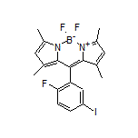 5,5-Difluoro-10-(2-fluoro-5-iodophenyl)-1,3,7,9-tetramethyl-5H-dipyrrolo[1,2-c:2’,1’-f][1,3,2]diazaborinin-4-ium-5-uide