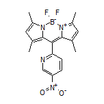 5,5-Difluoro-1,3,7,9-tetramethyl-10-(5-nitro-2-pyridyl)-5H-dipyrrolo[1,2-c:2’,1’-f][1,3,2]diazaborinin-4-ium-5-uide