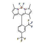 10-[2,4-Bis(trifluoromethyl)phenyl]-5,5-difluoro-1,3,7,9-tetramethyl-5H-dipyrrolo[1,2-c:2’,1’-f][1,3,2]diazaborinin-4-ium-5-uide