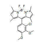 10-(2-Chloro-3,4-dimethoxyphenyl)-5,5-difluoro-1,3,7,9-tetramethyl-5H-dipyrrolo[1,2-c:2’,1’-f][1,3,2]diazaborinin-4-ium-5-uide