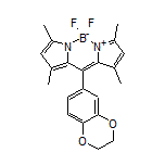 10-(2,3-Dihydrobenzo[b][1,4]dioxin-6-yl)-5,5-difluoro-1,3,7,9-tetramethyl-5H-dipyrrolo[1,2-c:2’,1’-f][1,3,2]diazaborinin-4-ium-5-uide